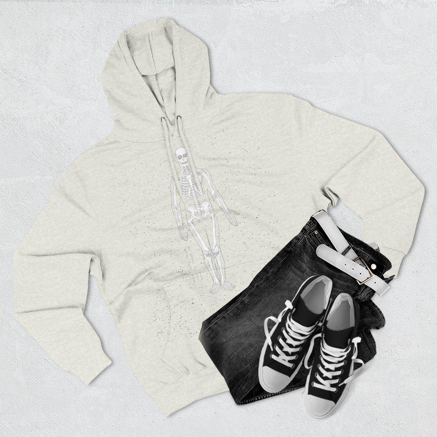 ROUE CLOTHING - Tunes run through our bones hoodie