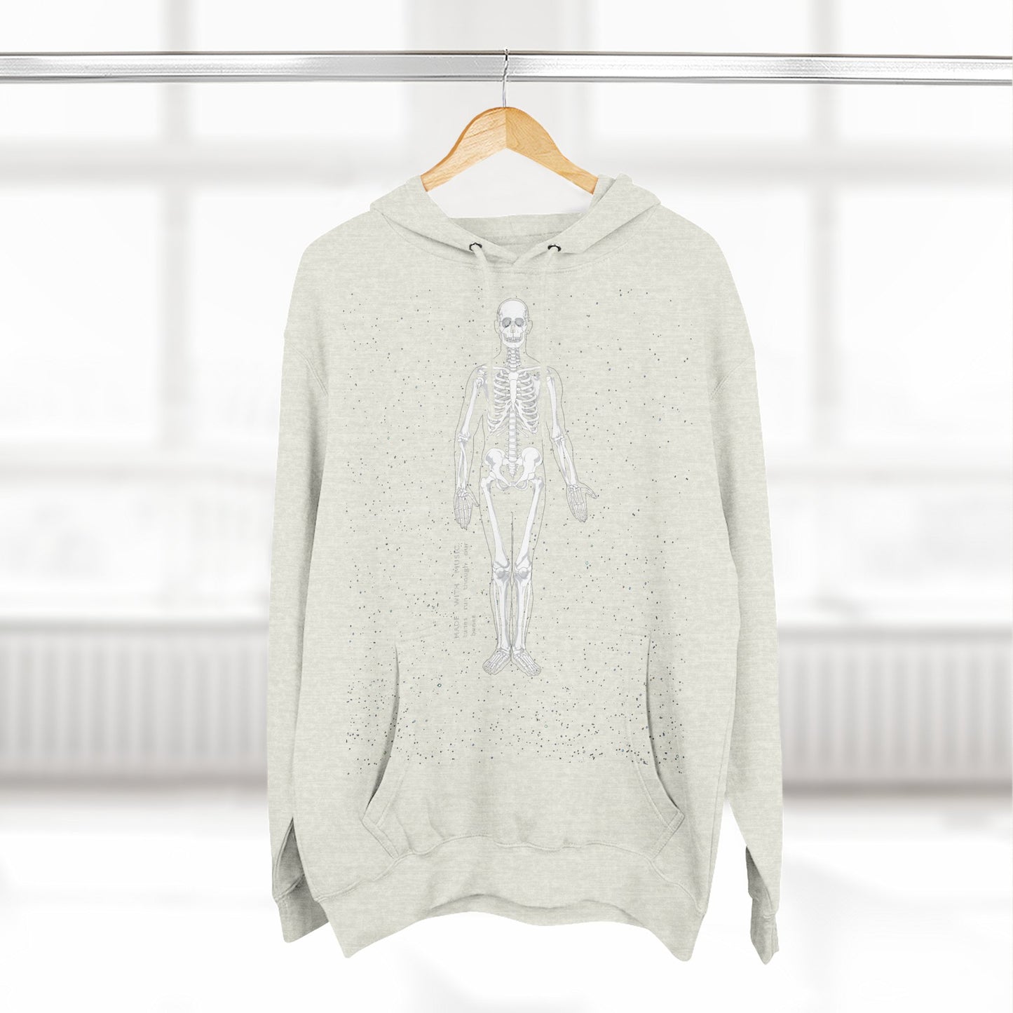 ROUE CLOTHING - Tunes run through our bones hoodie