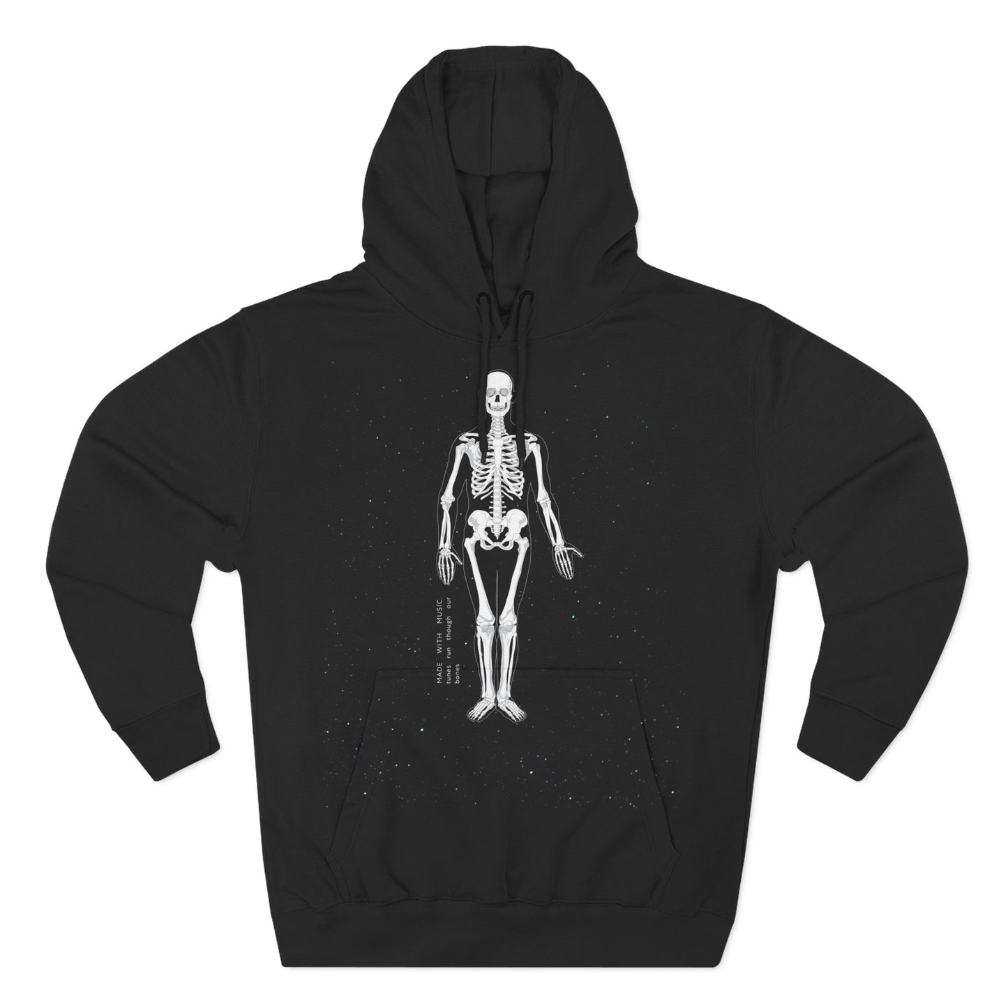 ROUE CLOTHING - Tunes run through our bones hoodie