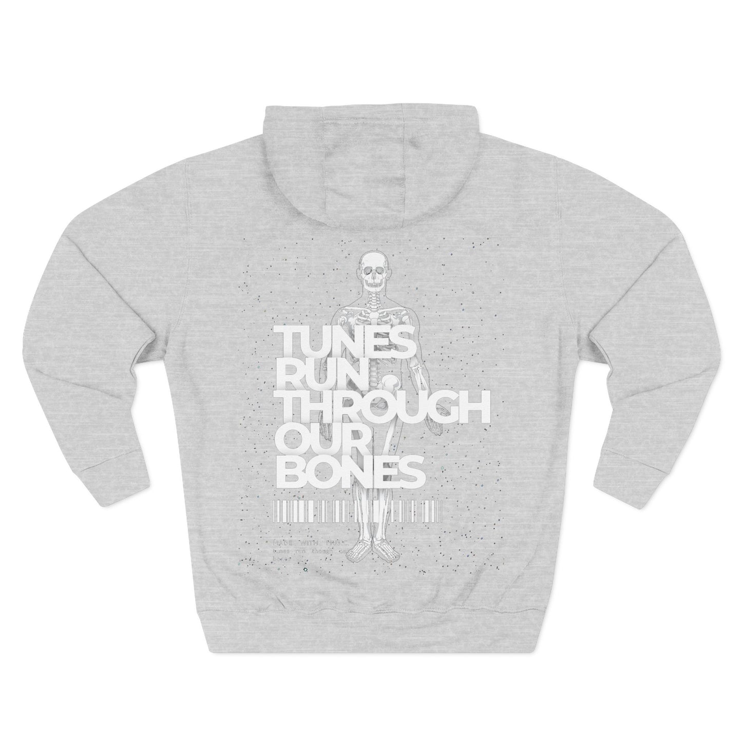 ROUE CLOTHING - Tunes run through our bones hoodie