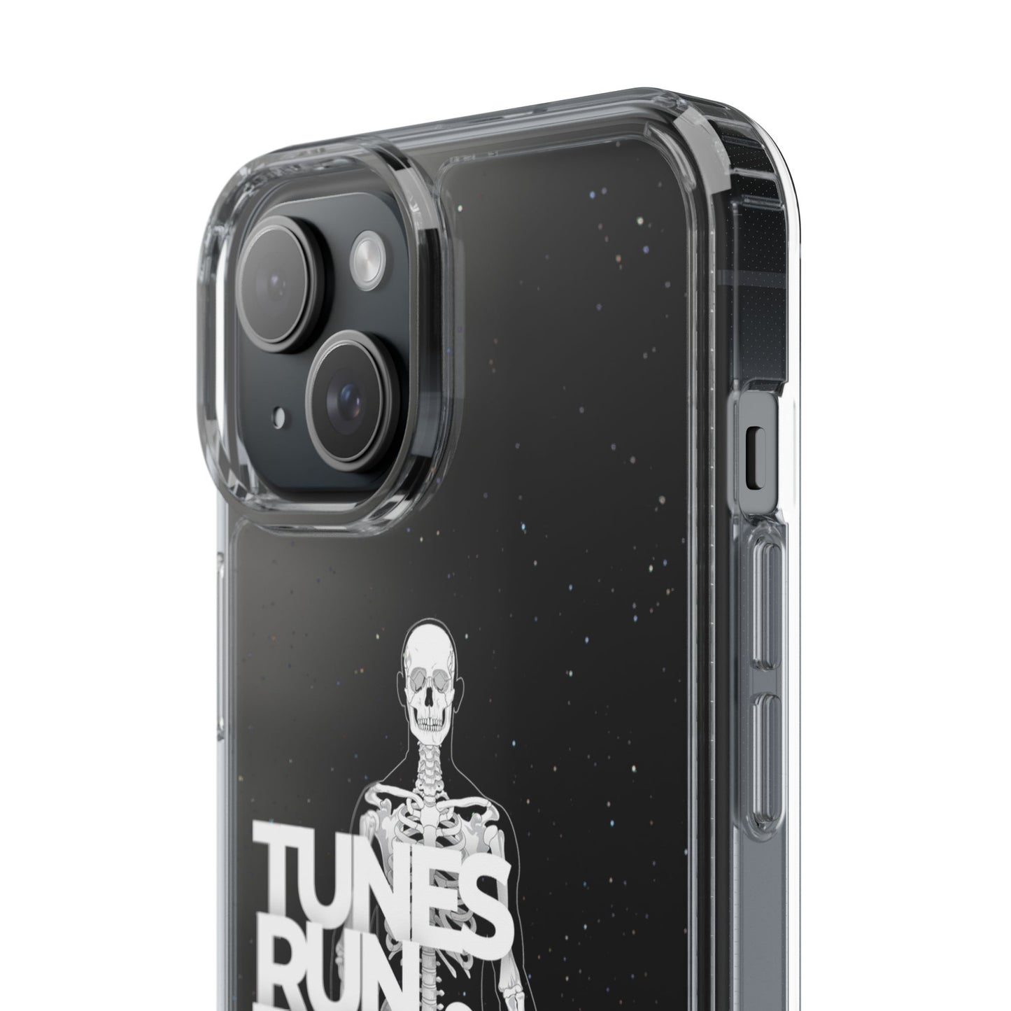 ROUE CLOTHING - Tunes run through our bones phone case