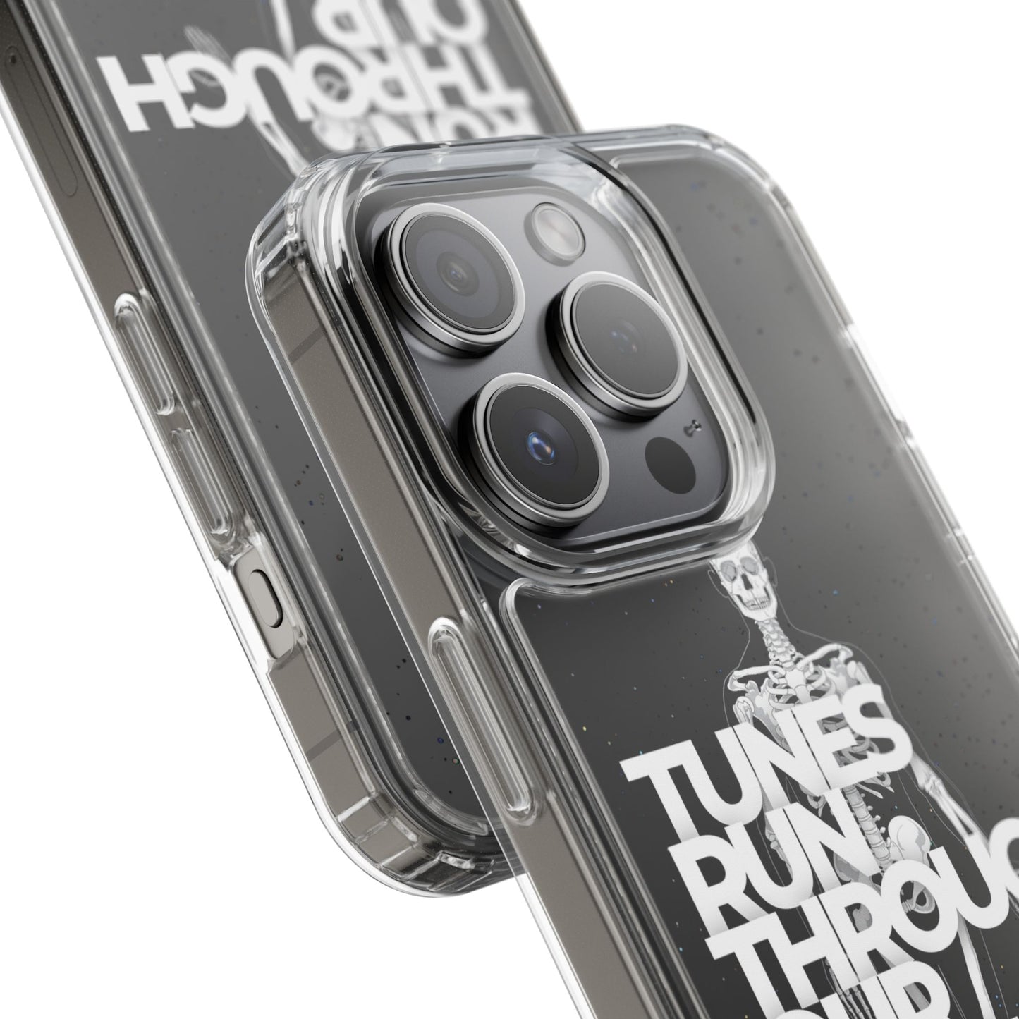 ROUE CLOTHING - Tunes run through our bones phone case