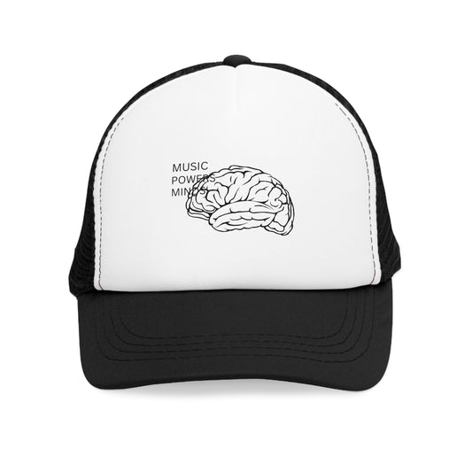 ROUE CLOTHING - Music powers minds mesh cap