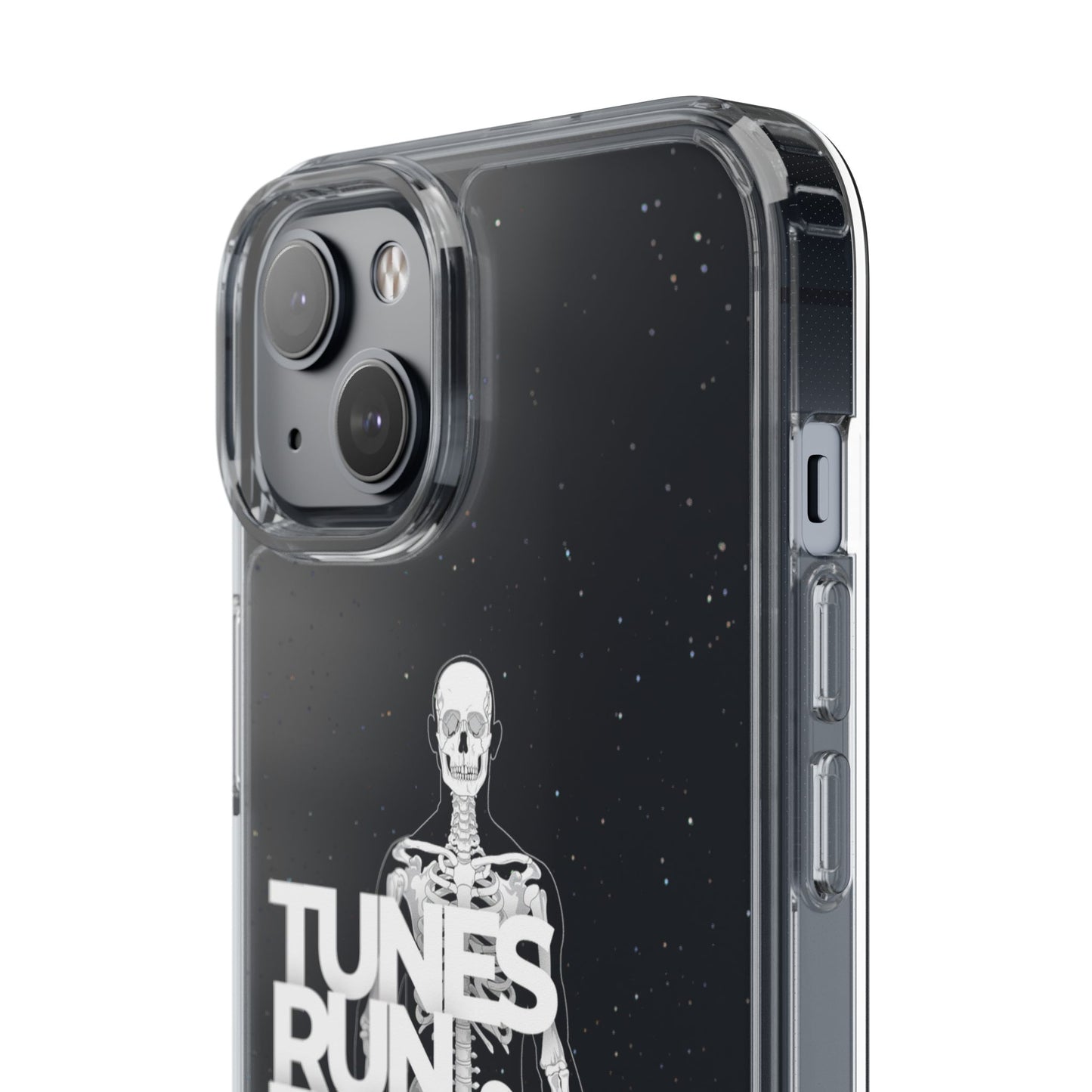 ROUE CLOTHING - Tunes run through our bones phone case