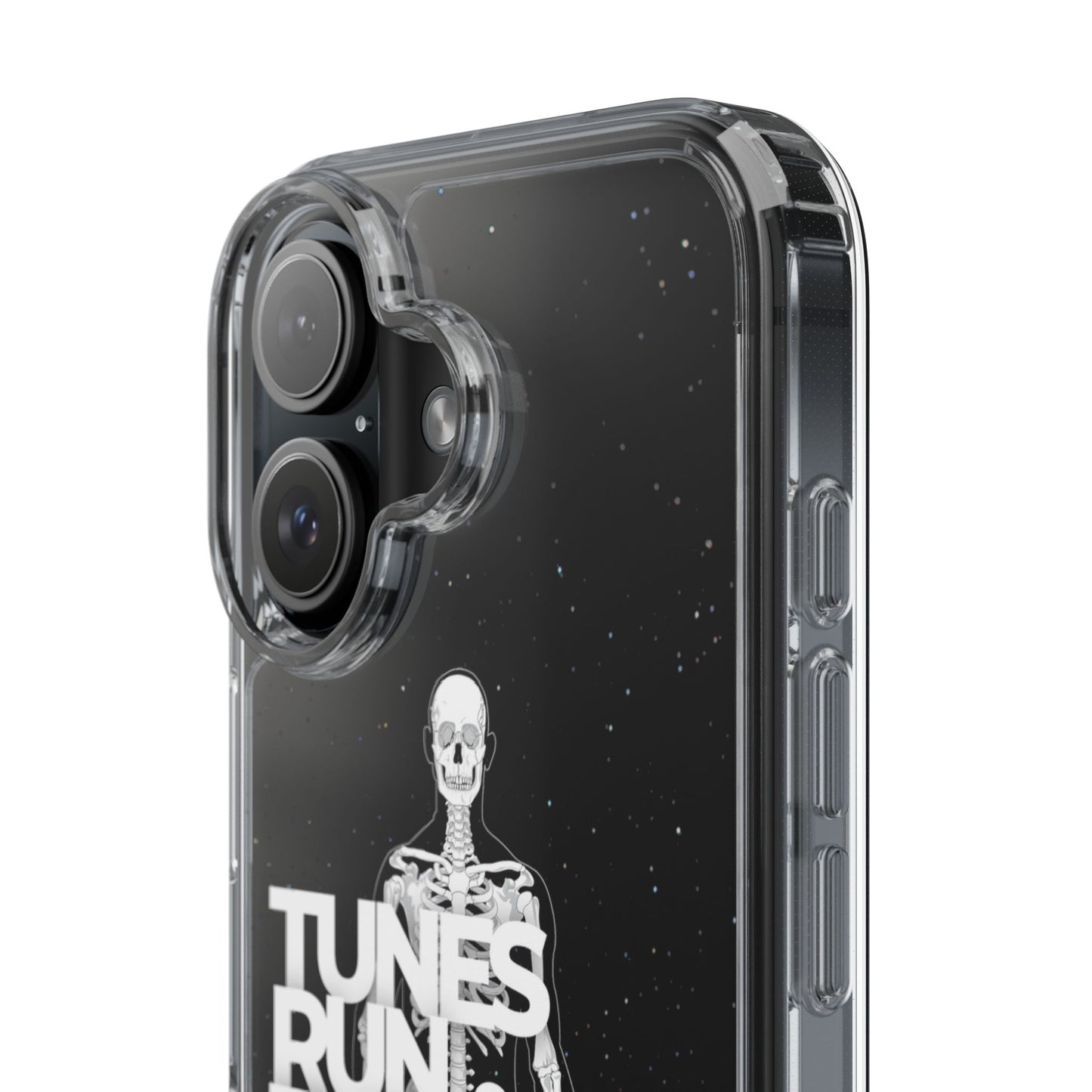 ROUE CLOTHING - Tunes run through our bones phone case