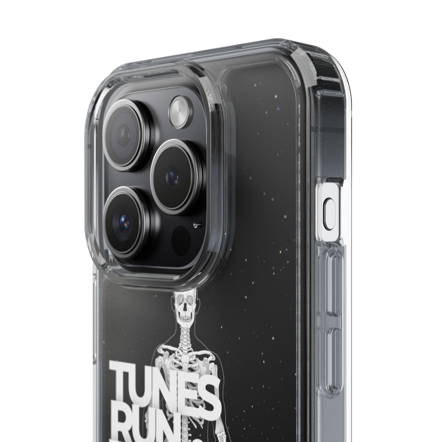 ROUE CLOTHING - Tunes run through our bones phone case