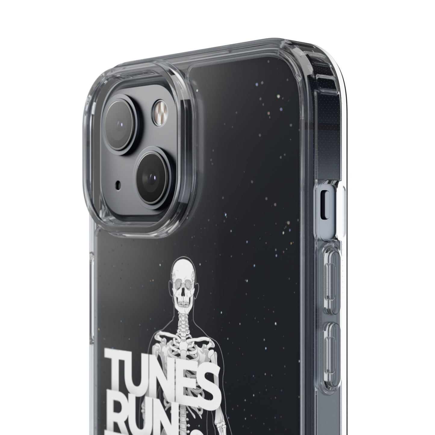 ROUE CLOTHING - Tunes run through our bones phone case