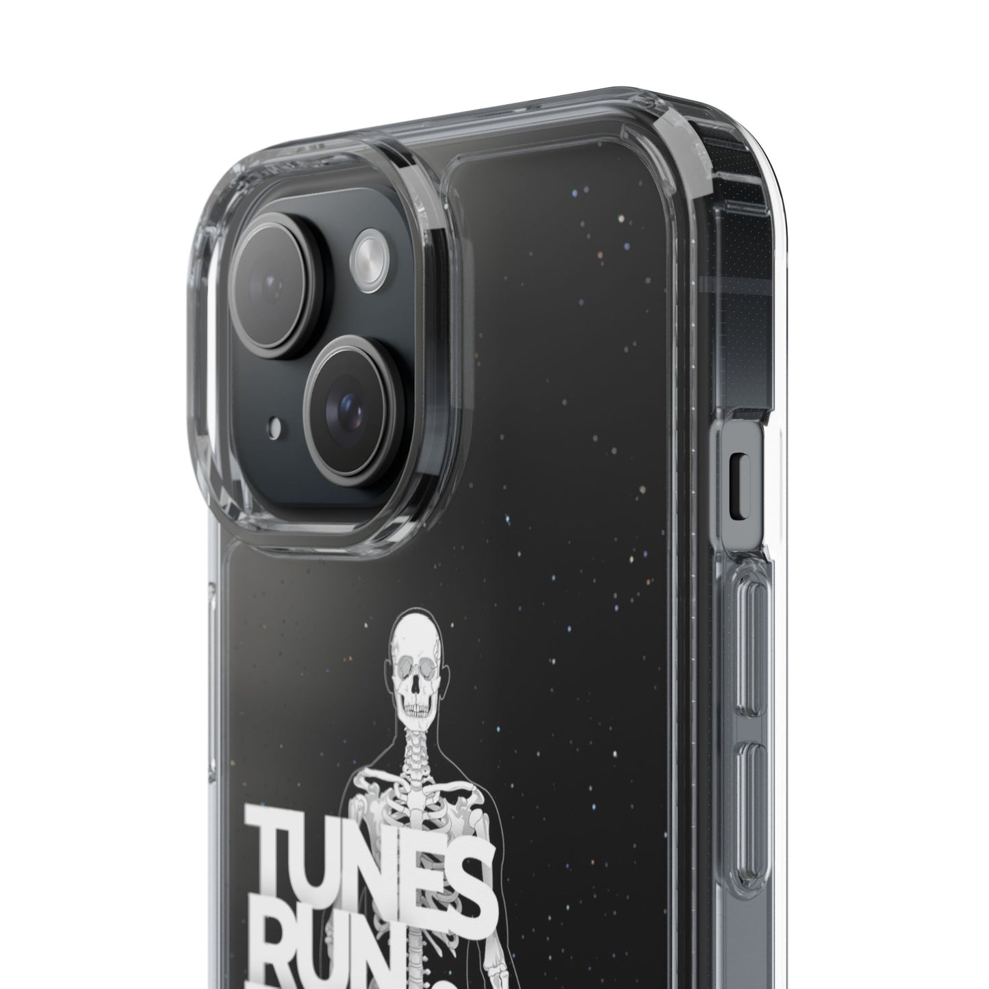 ROUE CLOTHING - Tunes run through our bones phone case