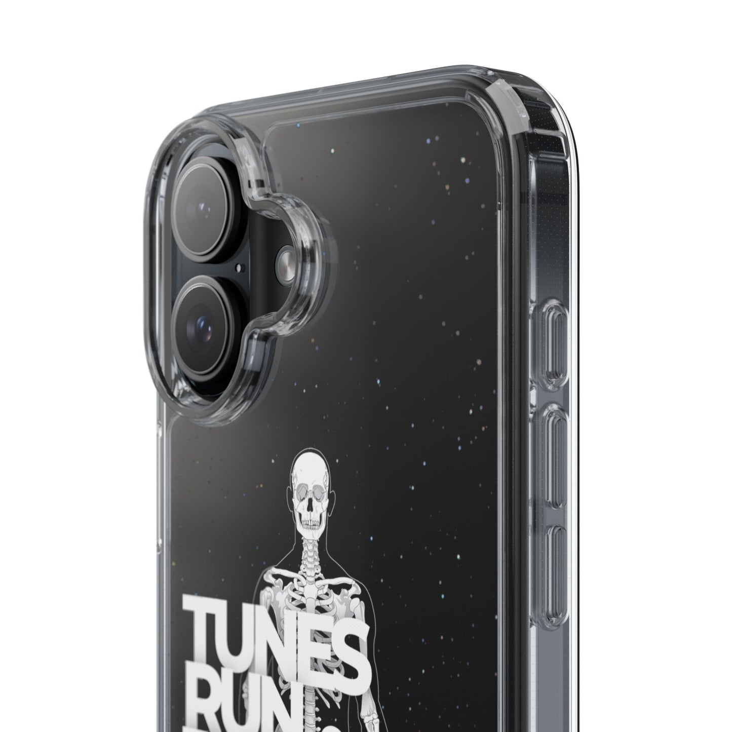 ROUE CLOTHING - Tunes run through our bones phone case